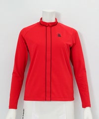 スカラップステッチUV速乾プルオーバー（レッド）