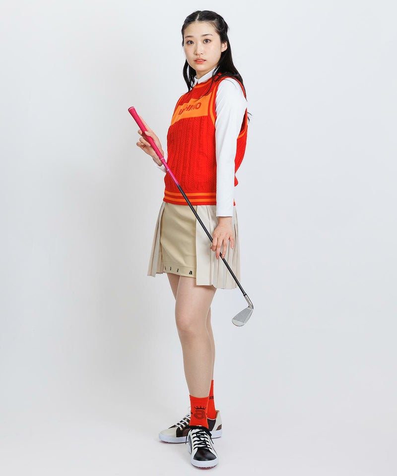 モデル着用画像（ホワイト×ベージュ）