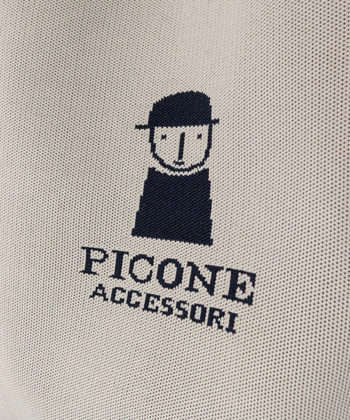 PICONE/ピッコーネ　アンゴラ混セーター　38 司祭モチーフ　バックロゴ おはじき”のような立体モチーフと司祭ワッペンをあしらった、 新作