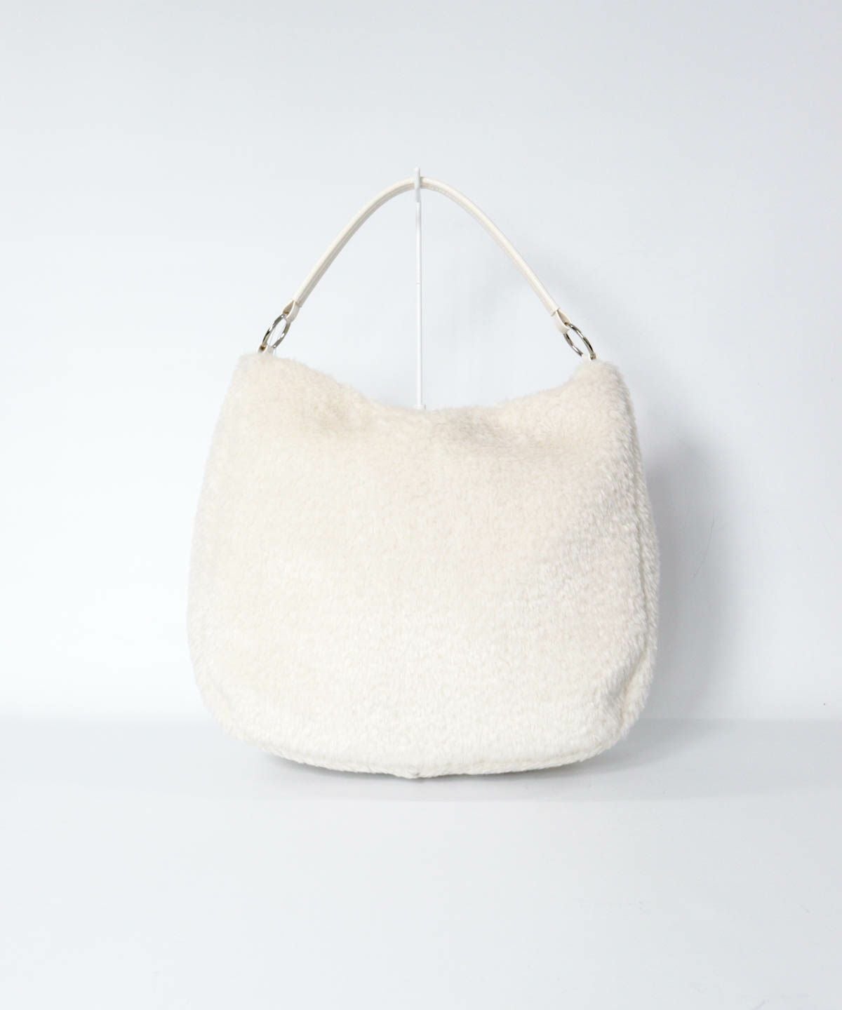 ワンハンドルボアバッグ後（ベージュ）