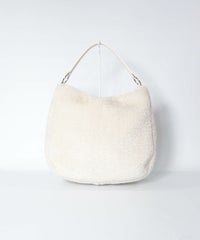 ワンハンドルボアバッグ後（ベージュ）
