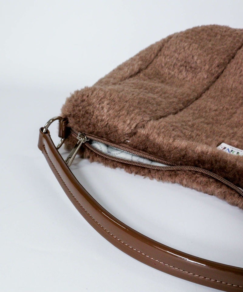 持ち手部分（キャメル）