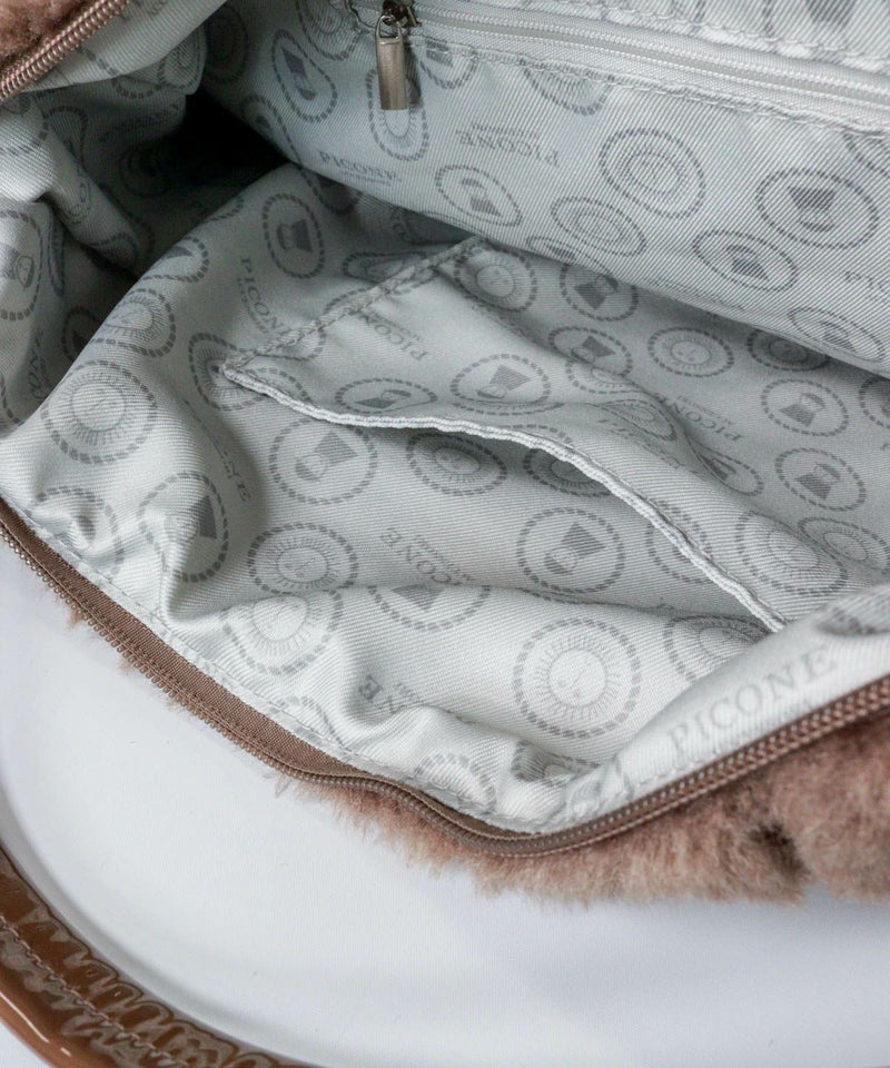 内側ポケット部分（キャメル）