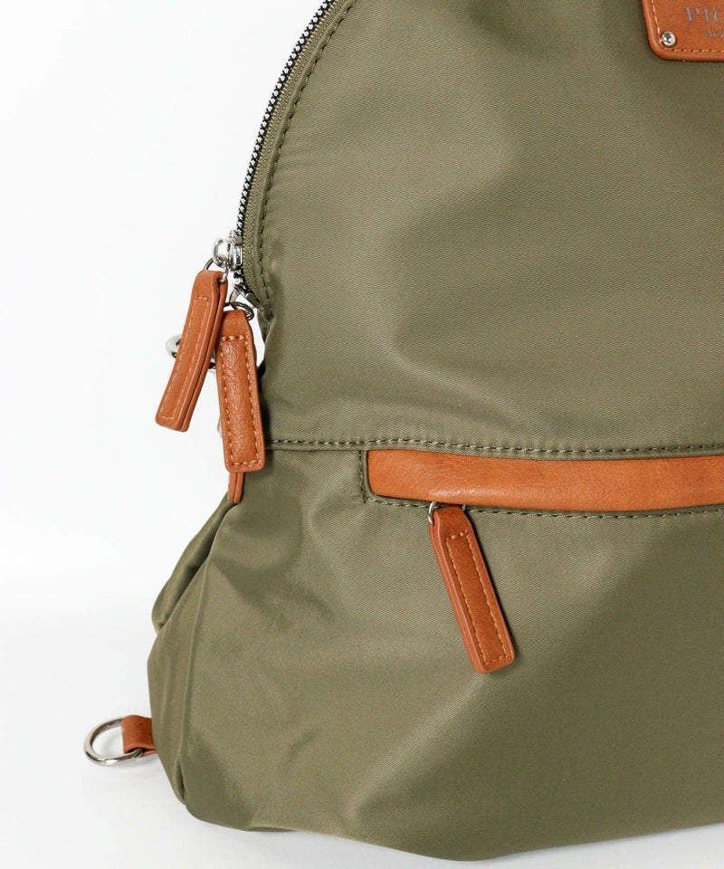 ファスナー部分（カーキ）