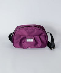 ミニボストンショルダーバッグ（パープル）