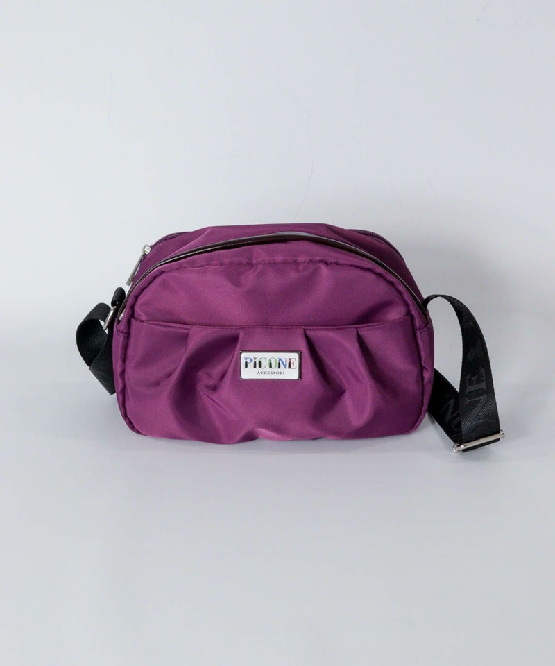 ミニボストンショルダーバッグ（パープル）
