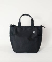 ショルダー付きトートバッグ（ブラック）