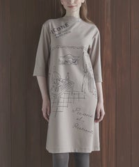 モデル着用画像（ベージュ）