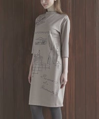 モデル着用画像（ベージュ）