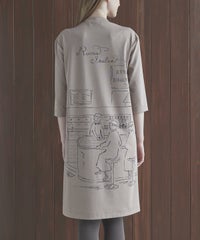 モデル着用画像（ベージュ）