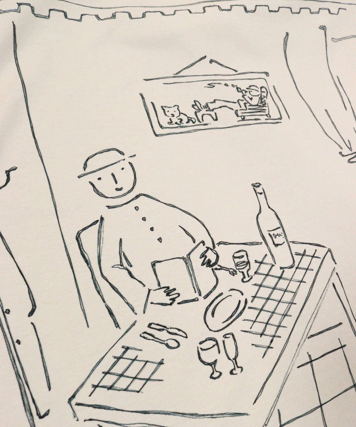 デザイン部分（ベージュ）