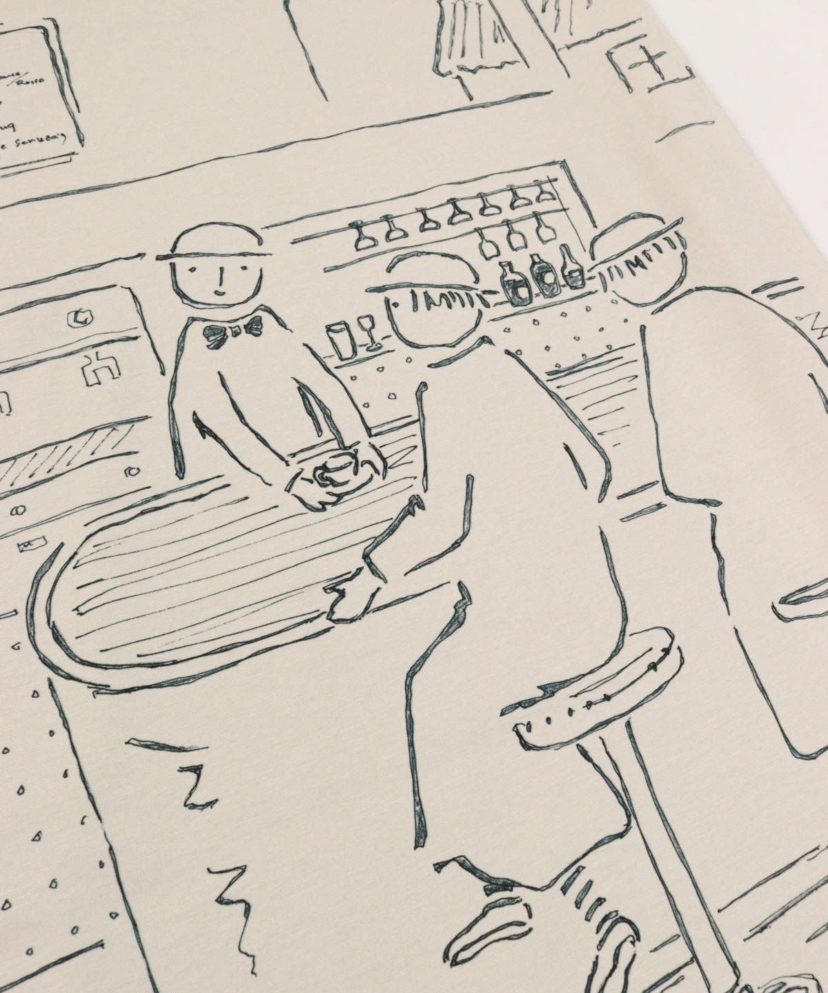 デザイン部分（ベージュ）