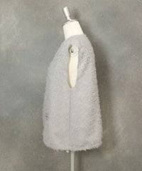 フェザーライクベスト横（ライトグレー）