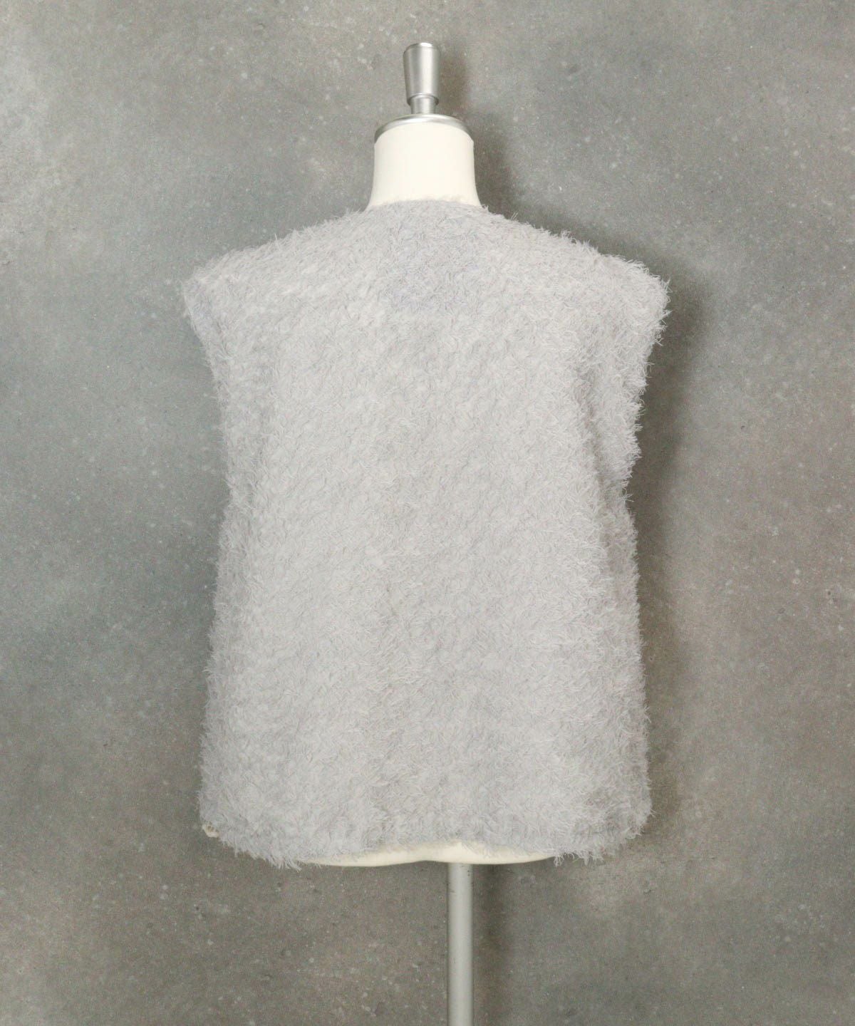 フェザーライクベスト後（ライトグレー）