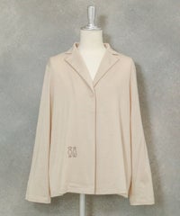ソフトテーラードジャケット（ベージュ）