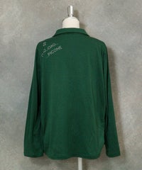 ソフトテーラードジャケット後（グリーン)