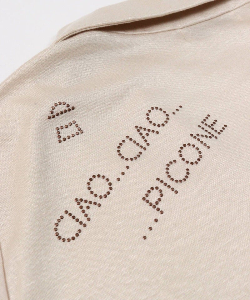 後ストーンの装飾部分（ベージュ）