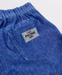 バックポケット部分（ブルー）