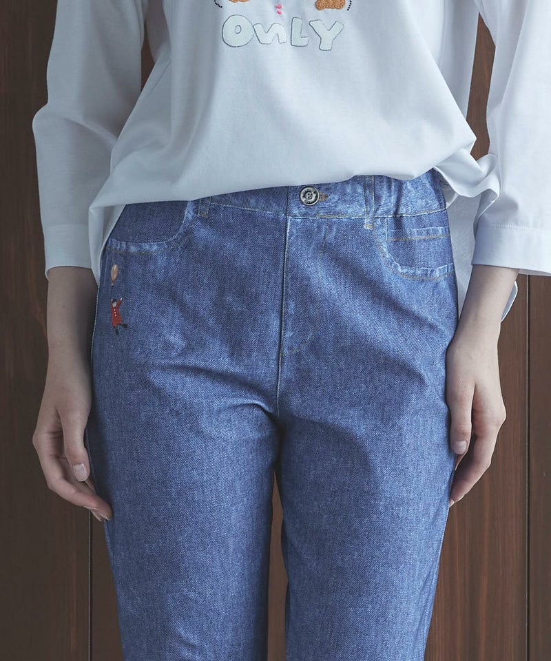 モデル着用画像（ブルー）