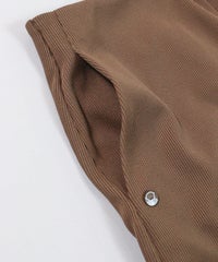 ポケット部分（ブラウン）