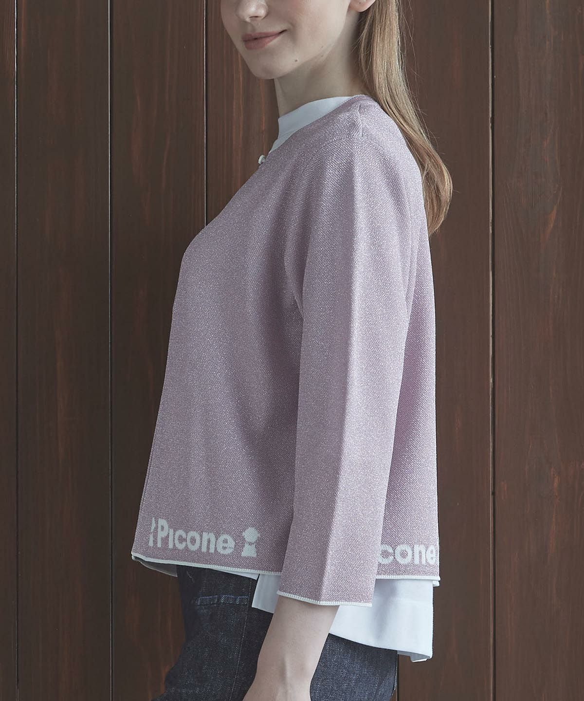 モデル着用画像（ピンク）