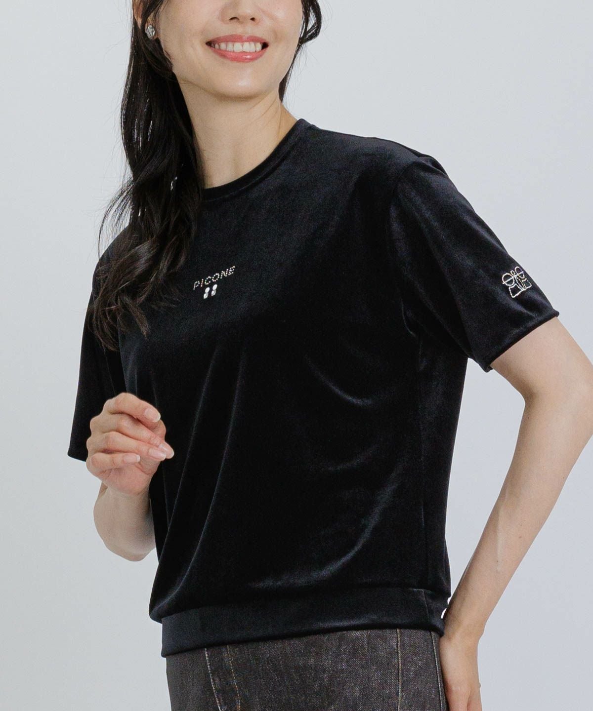 モデル着用画像（ブラック）