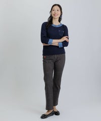 モデル着用画像（ネイビー）