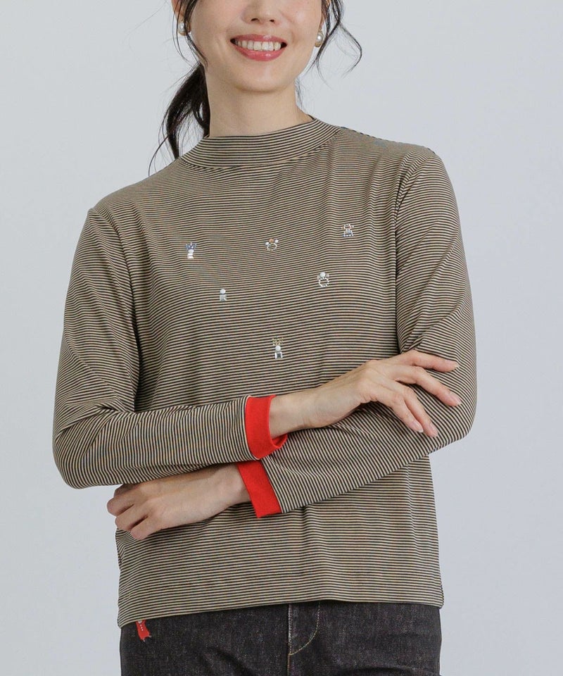 モデル着用画像（ベージュ）