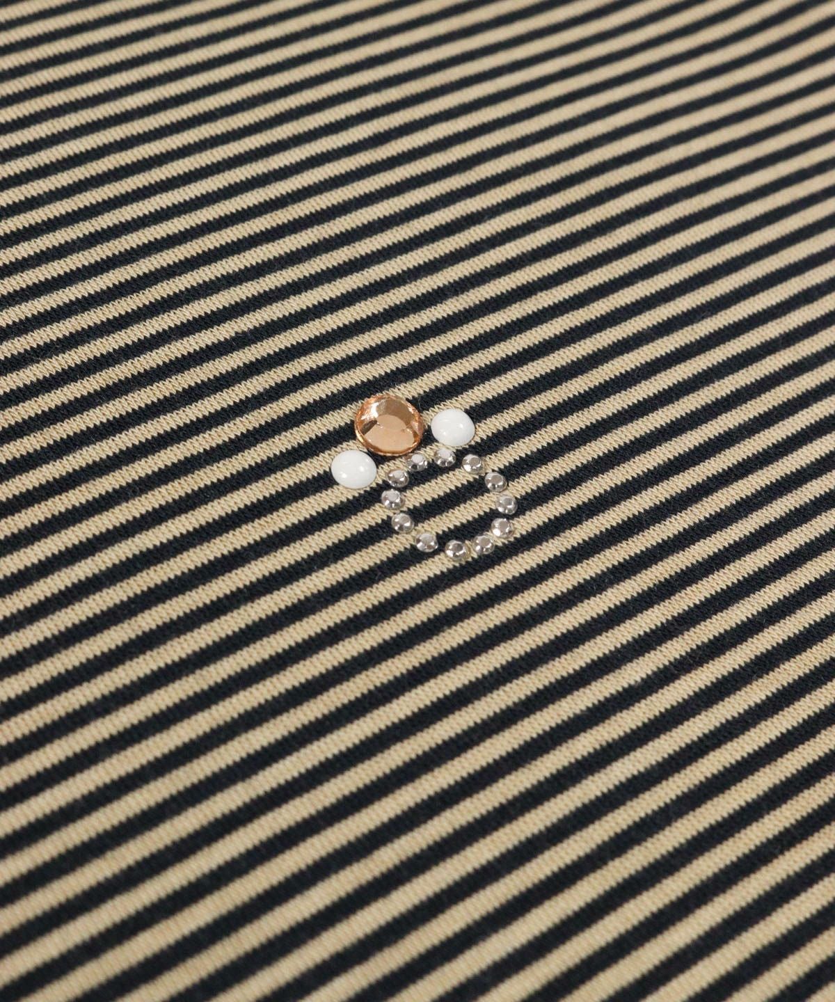 ビジュー部分（ベージュ）