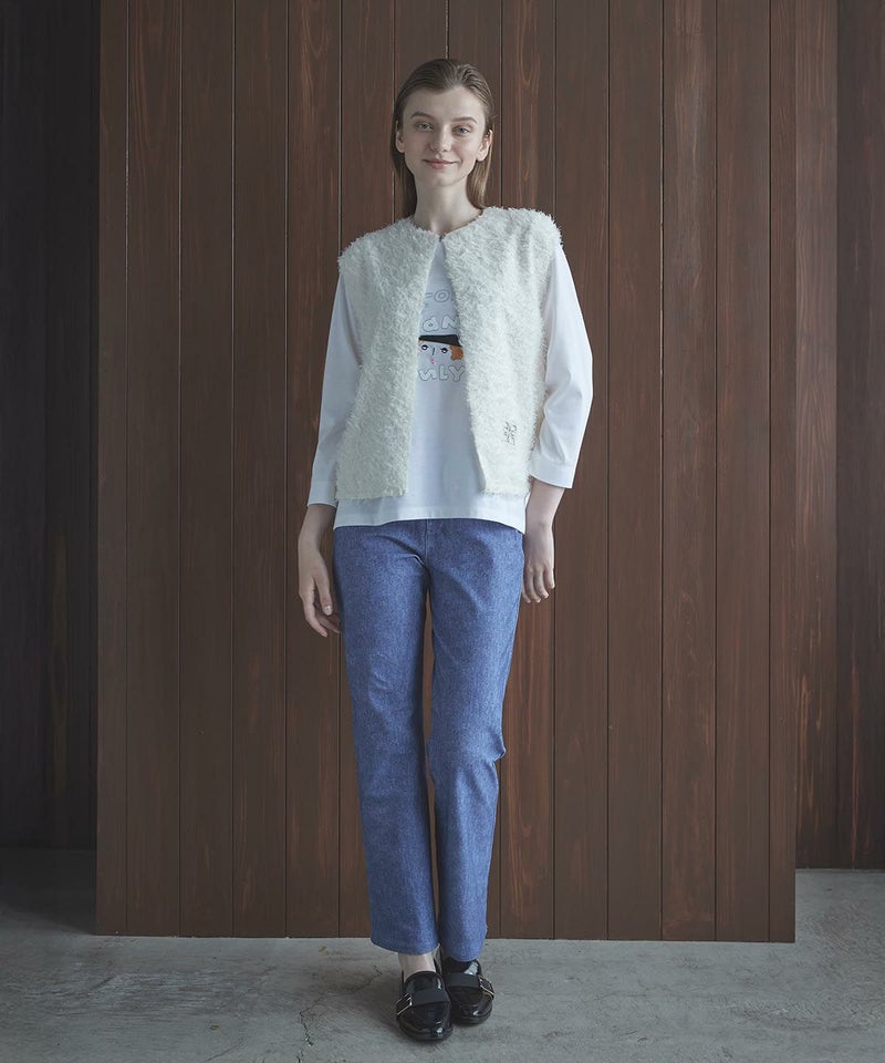 モデル着用画像（ホワイト）