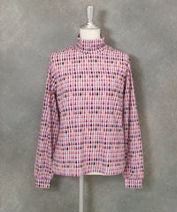 カラフルピコハイネックプルオーバー（レッド）