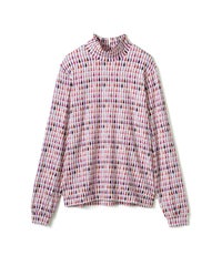 カラフルピコハイネックプルオーバー（レッド）