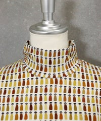 襟元部分（ベージュ）