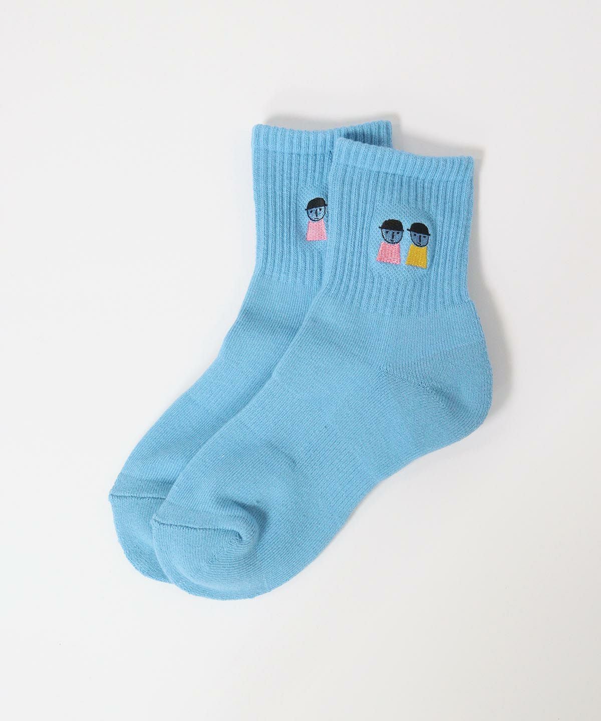 ソックス（ライトブルー）