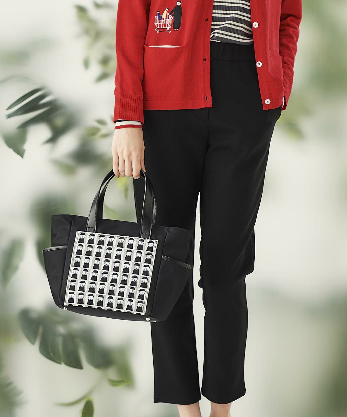 ブロックチェックピコ柄カートバッグ|ピッコーネクラブ - ゴルフウェア