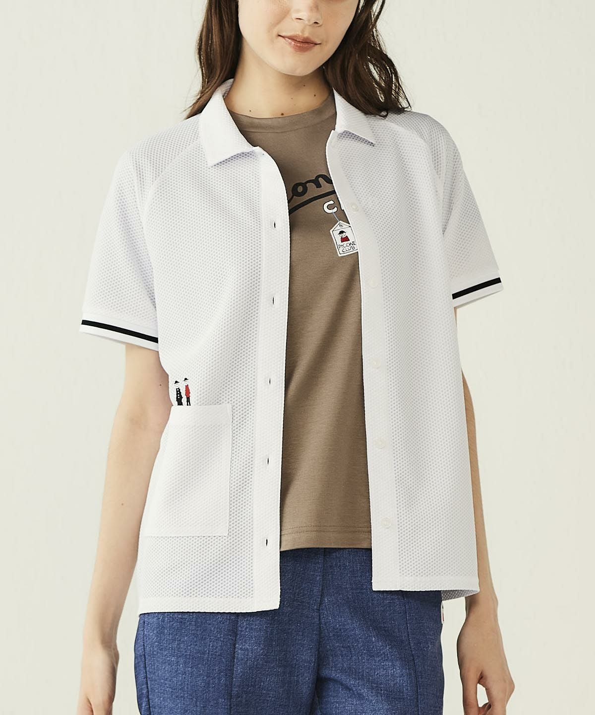 フード付きジップベスト|ピッコーネクラブ - ゴルフウェアや婦人服通販