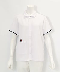 トリコットメッシュ速乾シャツ（ホワイト）