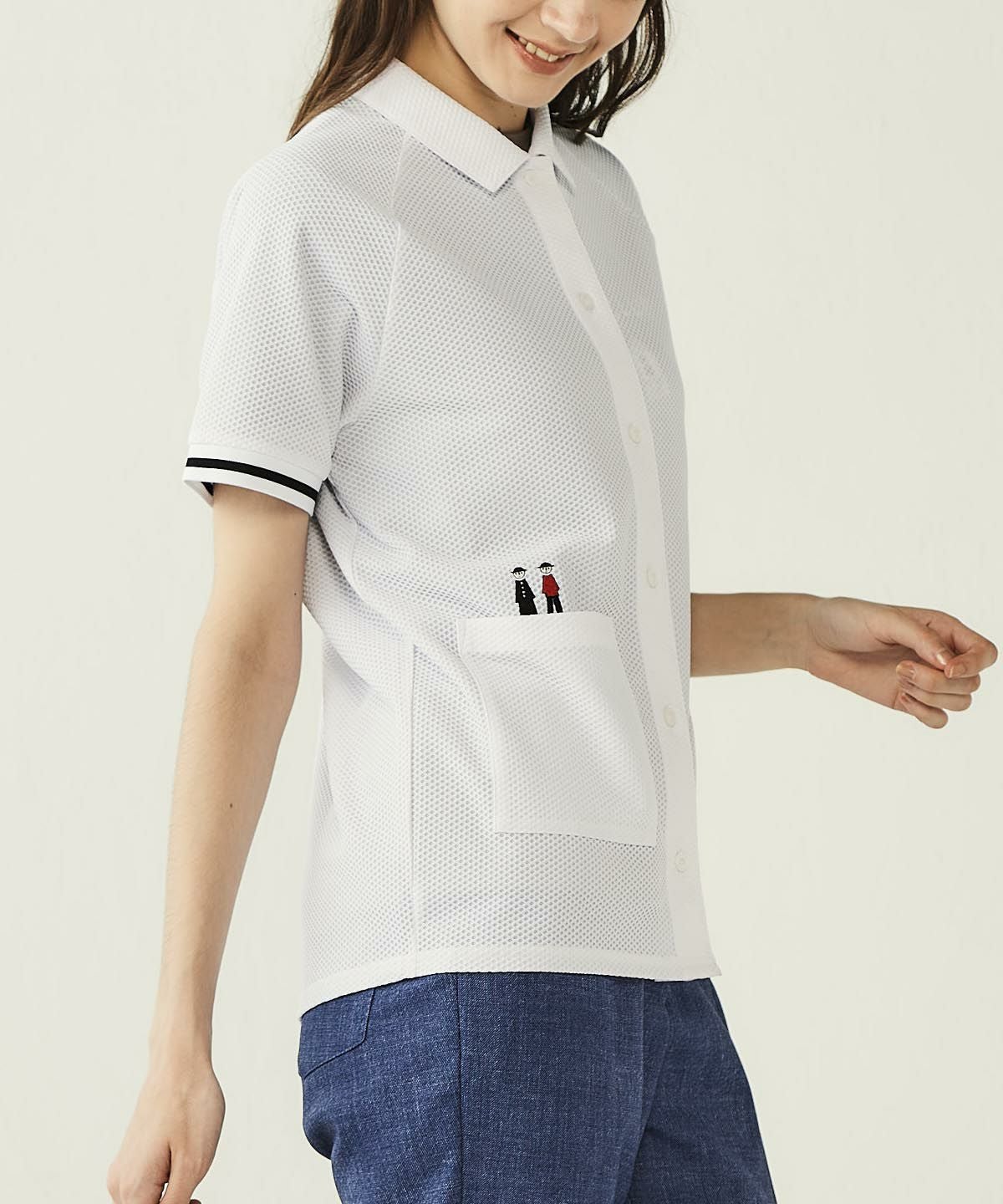 モデル着用画像（ホワイト）