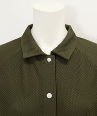 襟元部分（カーキ）
