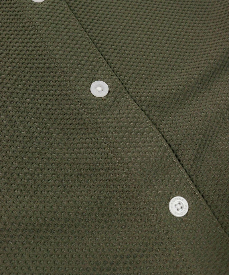 ボタン部分（カーキ）