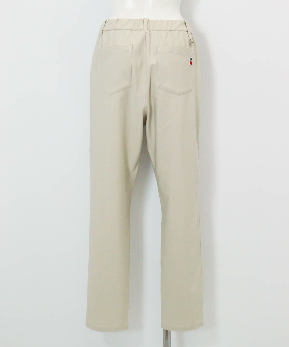 ＵＶ冷感ストレッチパンツ後（ベージュ）