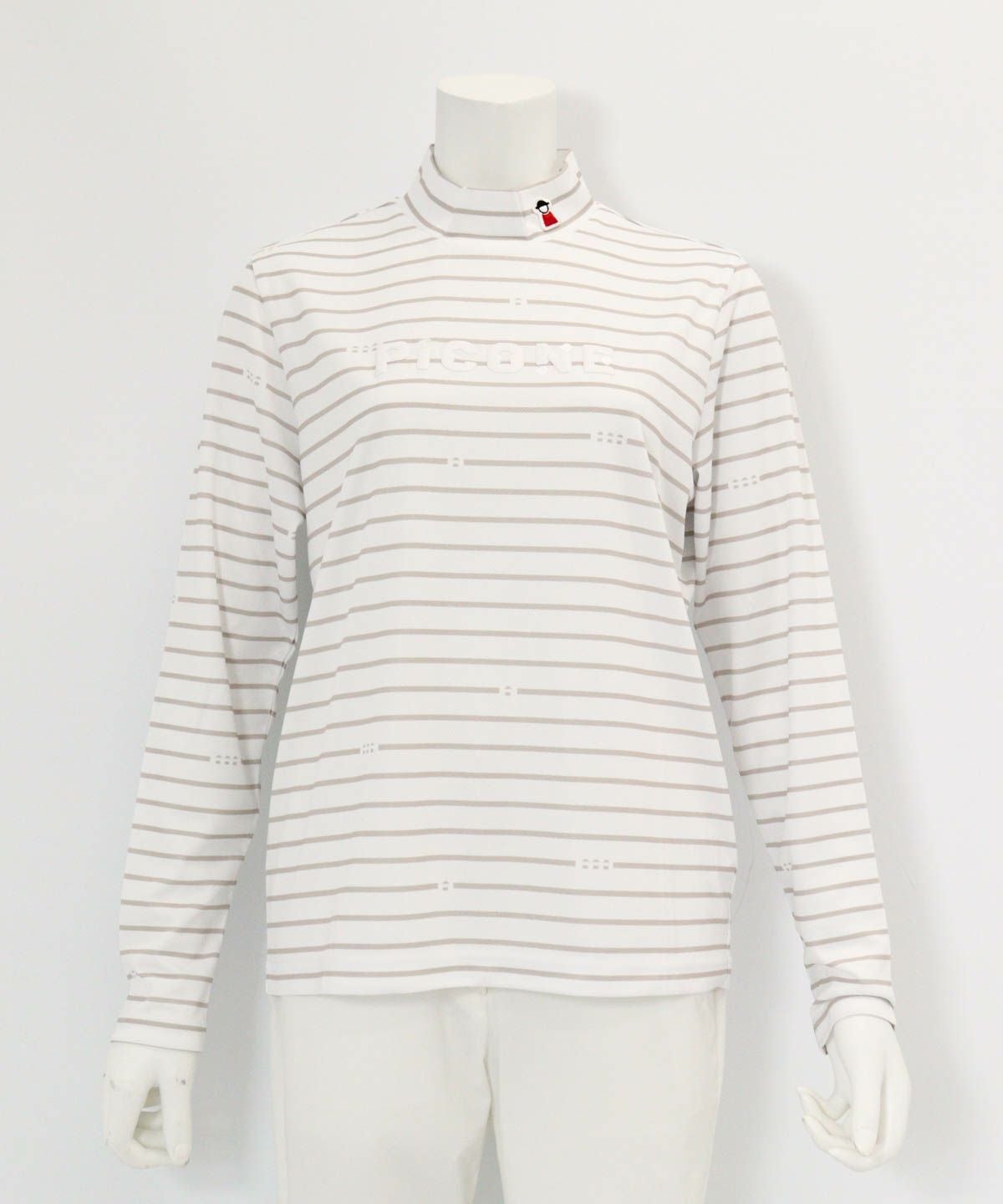 ハイネックピコボーダープルオーバー|ピッコーネクラブ - ゴルフウェア