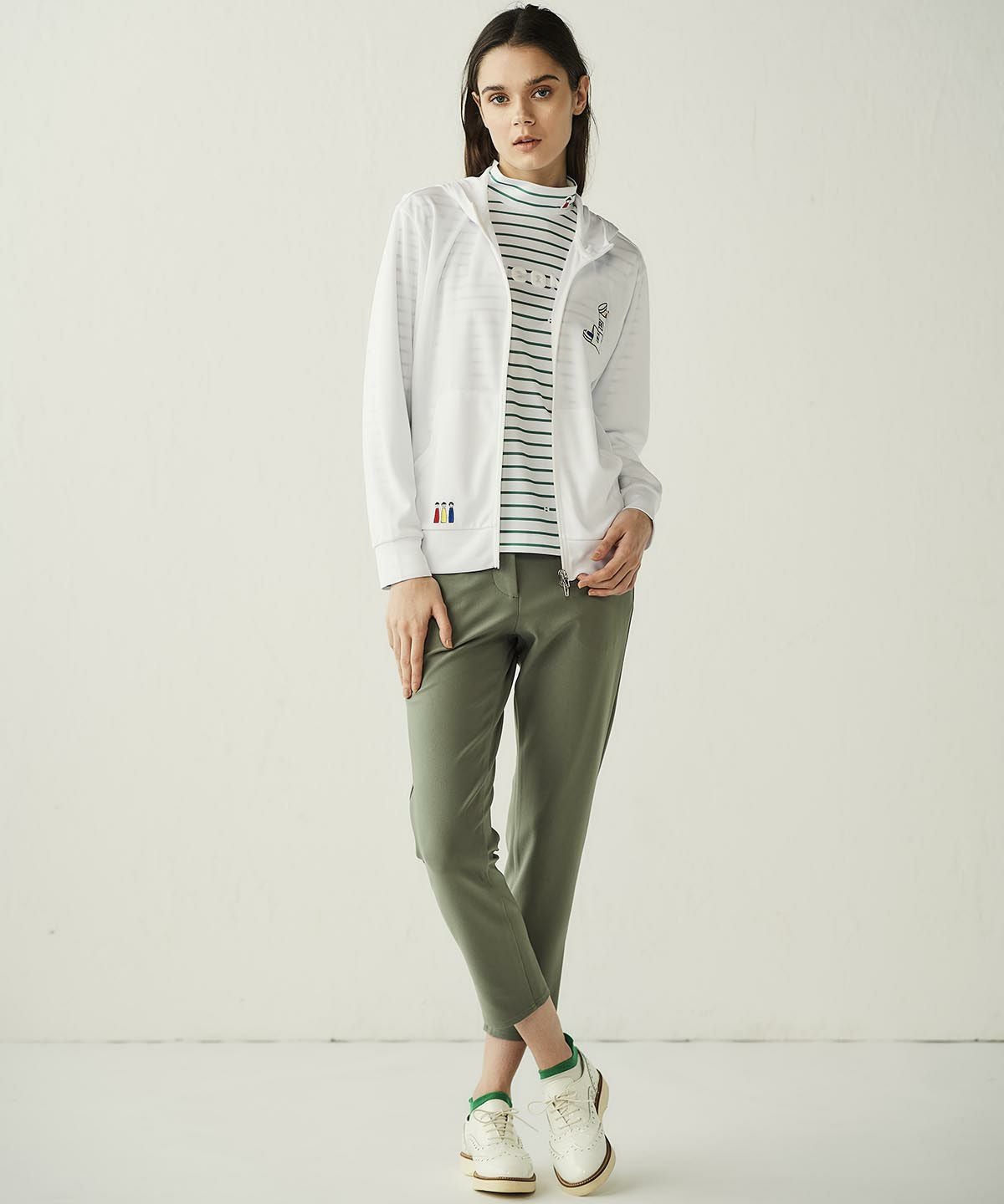 モデル着用画像（グリーン）