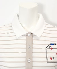 襟元部分（ベージュ）