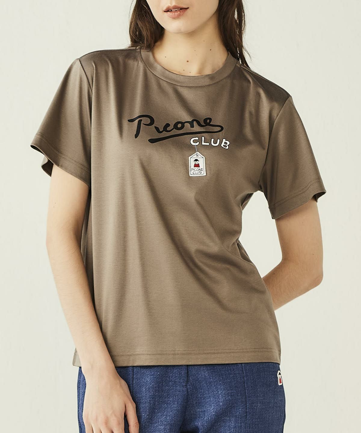 レディース ピッコーネ 半袖Tシャツ コットン100％UV冷感プリントTシャツ|ピッコーネクラブ - ゴルフウェア