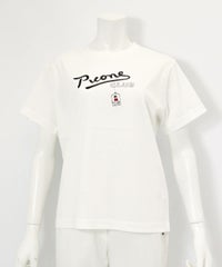 コットン100％UV冷感プリントTシャツ（ホワイト）