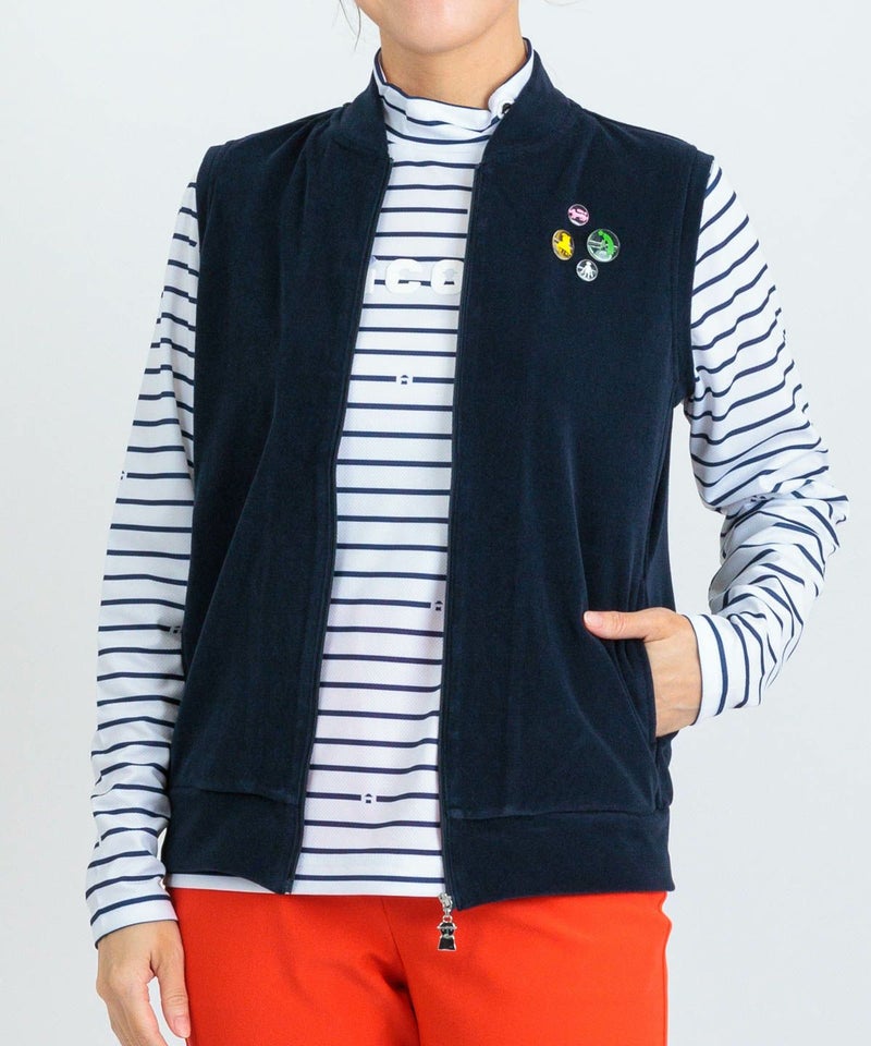 モデル着用画像（ネイビー）