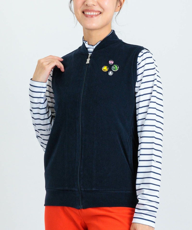 モデル着用画像（ネイビー）