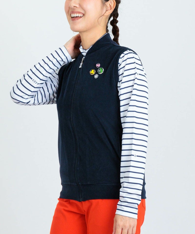 モデル着用画像（ネイビー）