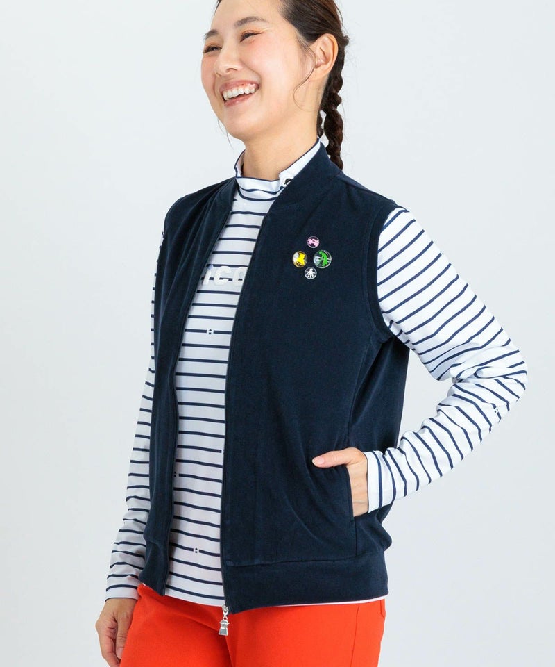 モデル着用画像（ネイビー）